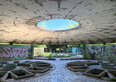 Inside Bathhouse No. 8 Tskaltubo