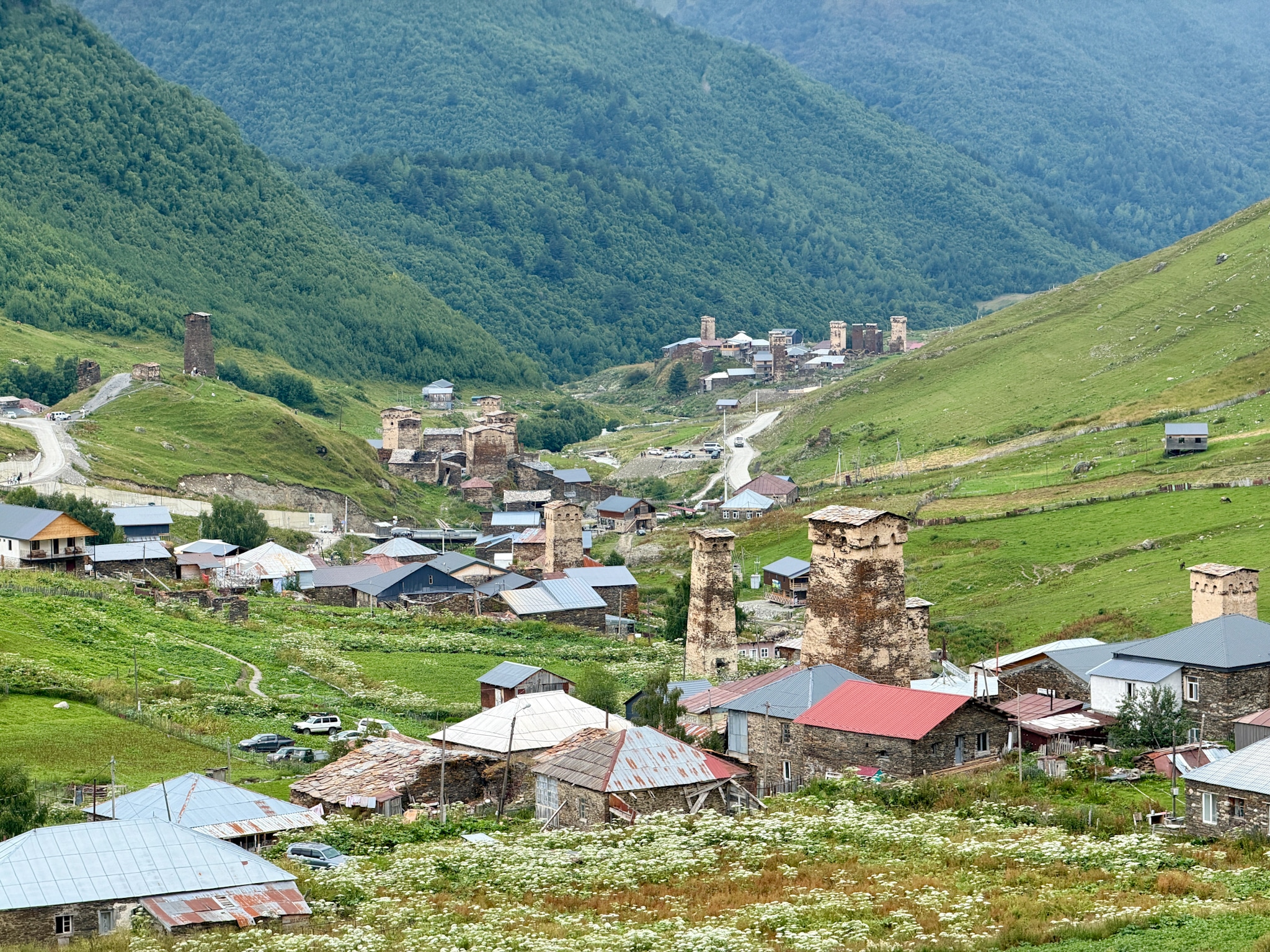 Ushguli starting point for the full hike