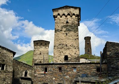 Svan Tower in Ushguli Georgia
