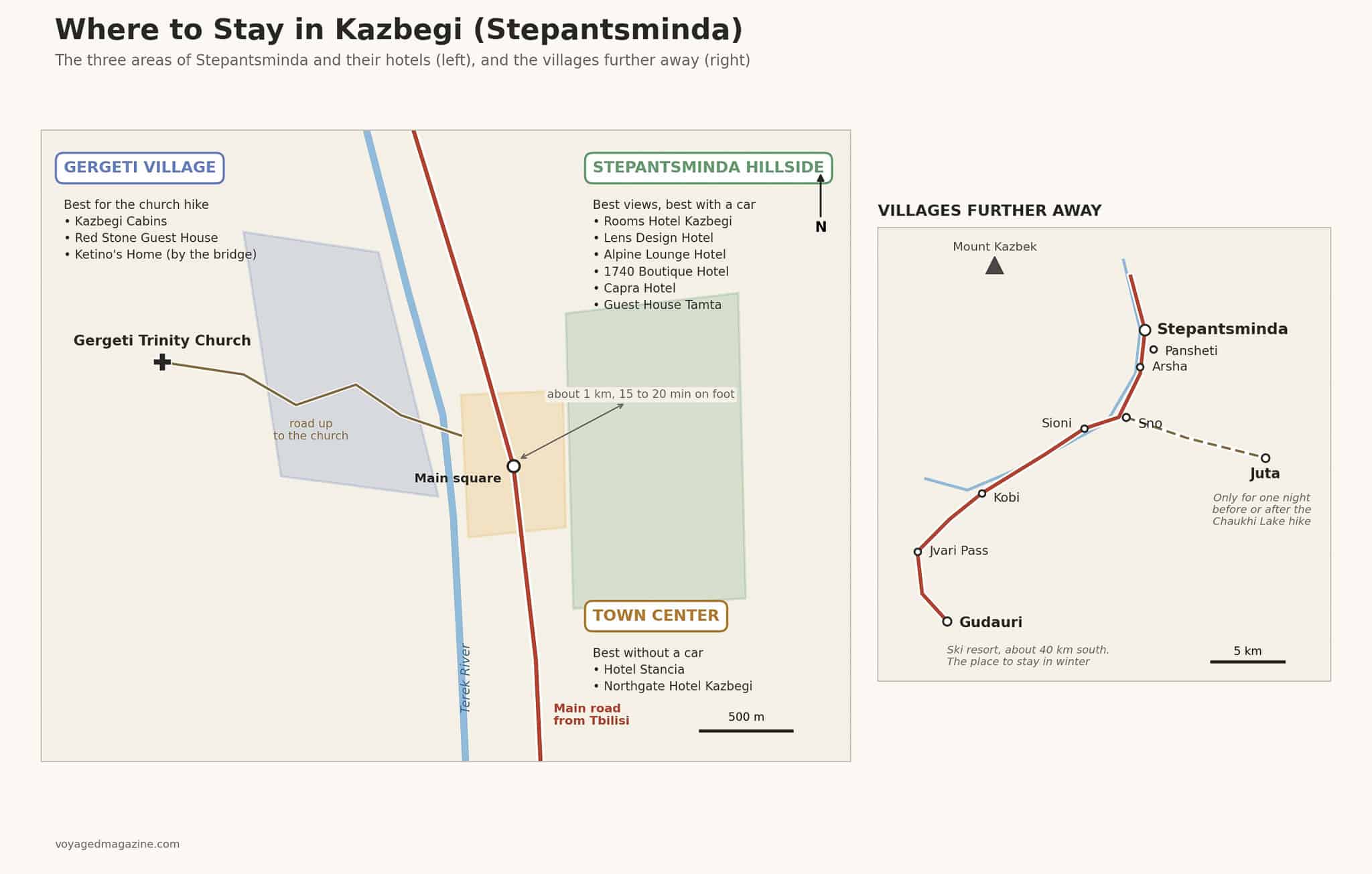 where-to-stay-kazbegi-map (1) where to stay in kazbegi map hotels